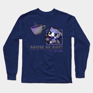 Koffee or Riot After Dark Long Sleeve T-Shirt